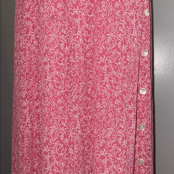 April Cornell Vintage Floral Maxi Skirt SZ Medium - Picture 2 of 10